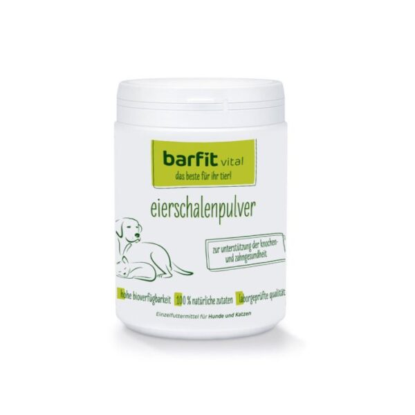 BARFIT VITAL EIERSCHALENPULVER Hundefutter & Zubehör Hunde & Katzen Tiernahrung von Belcando und Leonardo