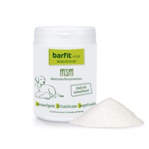 BARFIT VITAL MSM (METHYLSULFONYLMETHAN) 500G Hundefutter & Kauartikel Hunde & Katzen Tiernahrung von Belcando und Leonardo