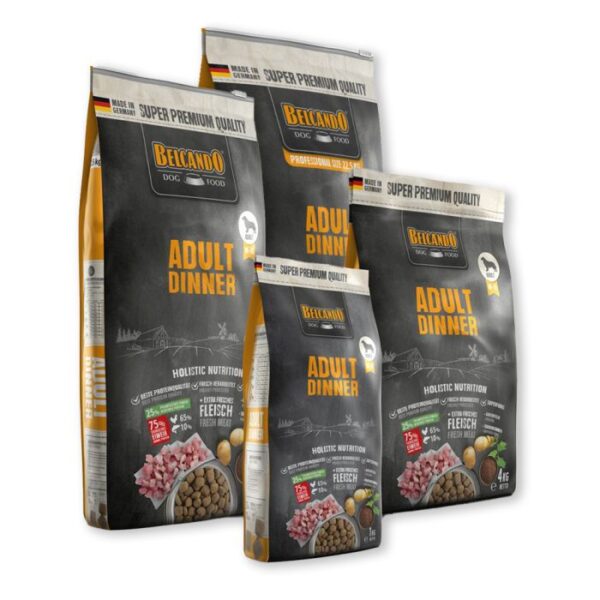 BELCANDO® ADULT DINNER Trockenfutter Hunde & Katzen Tiernahrung von Belcando und Leonardo