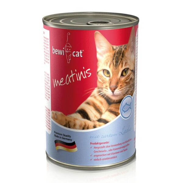 BEWI CAT MEATINIS Nassfutter für Katzen Hunde & Katzen Tiernahrung von Belcando und Leonardo
