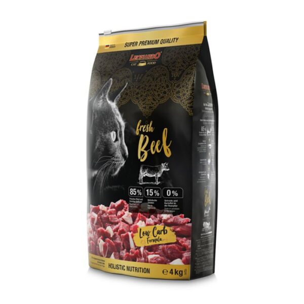 LEONARDO FRESH BEEF Trockenfutter für Katzen Hunde & Katzen Tiernahrung von Belcando und Leonardo