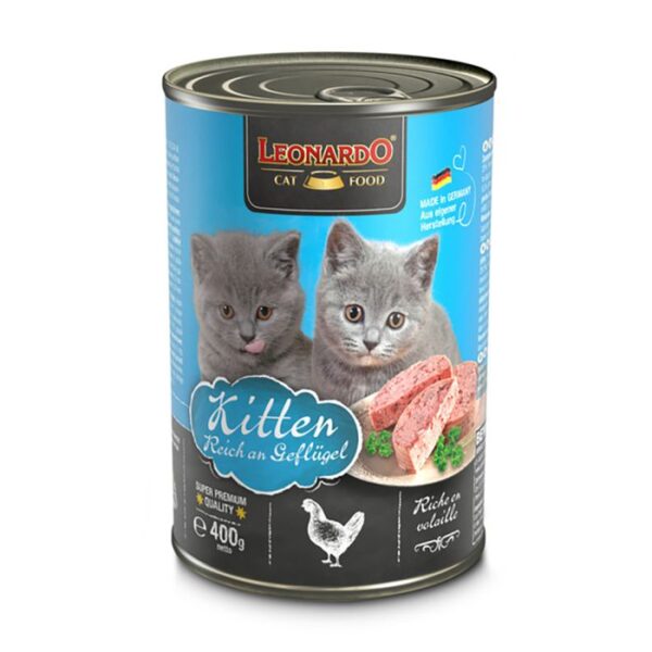 LEONARDO KITTEN Leonardo Dosen Hunde & Katzen Tiernahrung von Belcando und Leonardo