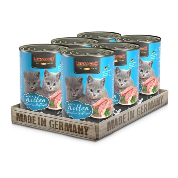 LEONARDO KITTEN Leonardo Dosen Hunde & Katzen Tiernahrung von Belcando und Leonardo