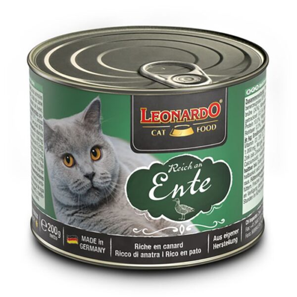 LEONARDO REICH AN ENTE Katzenfutter & Zubehör Hunde & Katzen Tiernahrung von Belcando und Leonardo