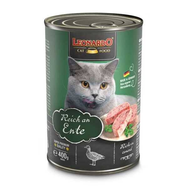 LEONARDO REICH AN ENTE Katzenfutter & Zubehör Hunde & Katzen Tiernahrung von Belcando und Leonardo