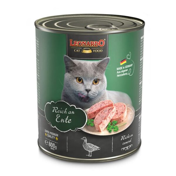 LEONARDO REICH AN ENTE Katzenfutter & Zubehör Hunde & Katzen Tiernahrung von Belcando und Leonardo