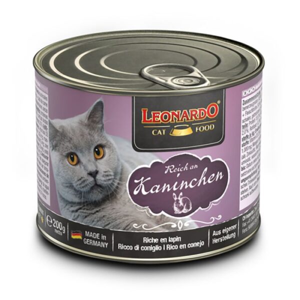 LEONARDO REICH AN KANINCHEN Leonardo Dosen Hunde & Katzen Tiernahrung von Belcando und Leonardo