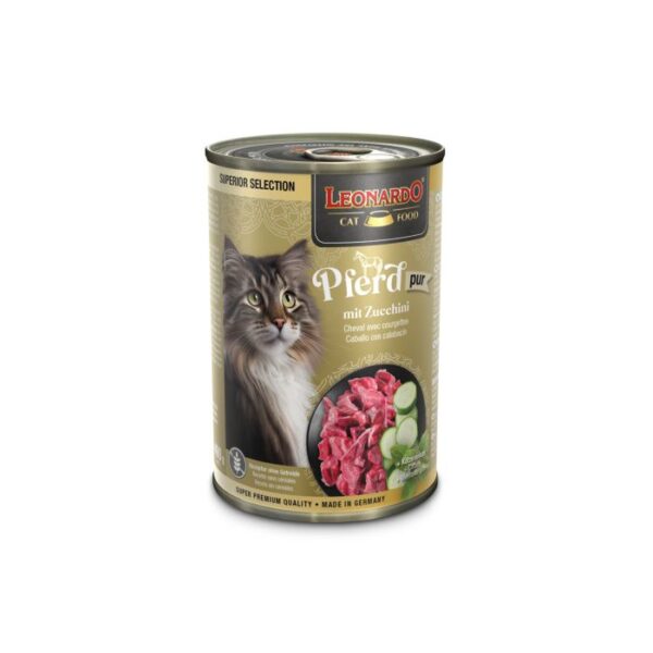 LEONARDO® SUPERIOR SELECTION PFERD MIT ZUCCHINI Katzenfutter & Zubehör Hunde & Katzen Tiernahrung - Kauartikel - Zubehör