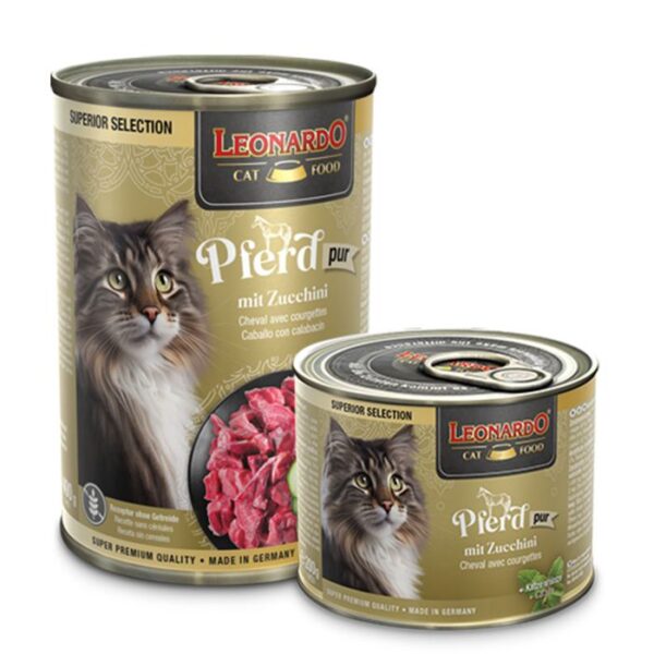 LEONARDO® SUPERIOR SELECTION PFERD MIT ZUCCHINI Katzenfutter & Zubehör Hunde & Katzen Tiernahrung - Kauartikel - Zubehör