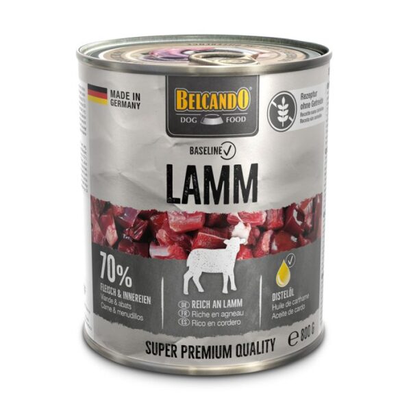 BELCANDO BASELINE LAMM Hundefutter & Zubehör Hunde & Katzen Tiernahrung von Belcando und Leonardo