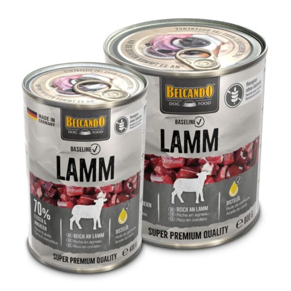 BELCANDO BASELINE LAMM Hundefutter & Zubehör Hunde & Katzen Tiernahrung von Belcando und Leonardo