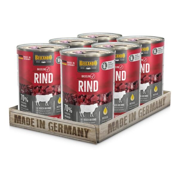 BELCANDO BASELINE RIND Hundefutter & Zubehör Hunde & Katzen Tiernahrung von Belcando und Leonardo