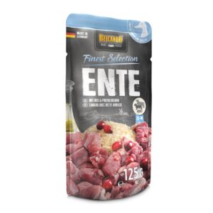 BELCANDO ENTE MIT REIS UND PREISELBEEREN Nassfutter Hunde & Katzen Tiernahrung von Belcando und Leonardo