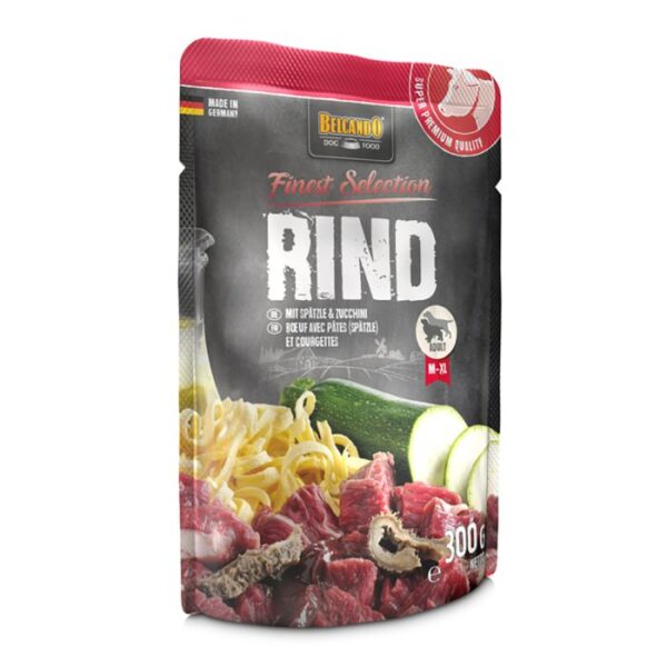 BELCANDO RIND UND SPÄTZLE MIT ZUCCHINI Hundefutter & Zubehör Hunde & Katzen Tiernahrung - Kauartikel - Zubehör