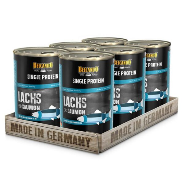 BELCANDO® SINGLE PROTEIN LACHS Hundefutter & Zubehör Hunde & Katzen Tiernahrung von Belcando und Leonardo
