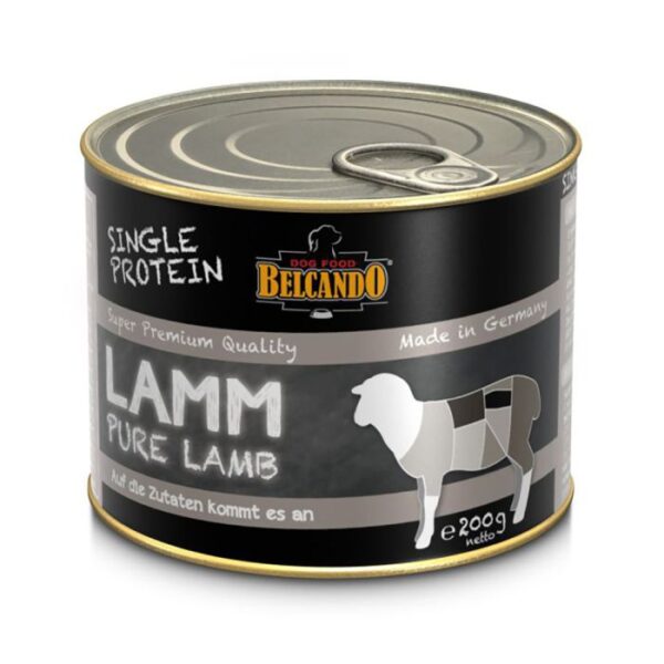 BELCANDO® SINGLE PROTEIN LAMM Nassfutter Hunde & Katzen Tiernahrung von Belcando und Leonardo