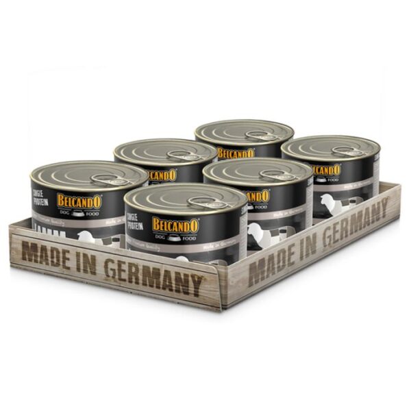 BELCANDO® SINGLE PROTEIN LAMM Nassfutter Hunde & Katzen Tiernahrung von Belcando und Leonardo