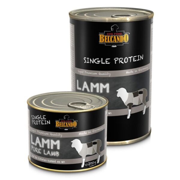 BELCANDO® SINGLE PROTEIN LAMM Nassfutter Hunde & Katzen Tiernahrung von Belcando und Leonardo